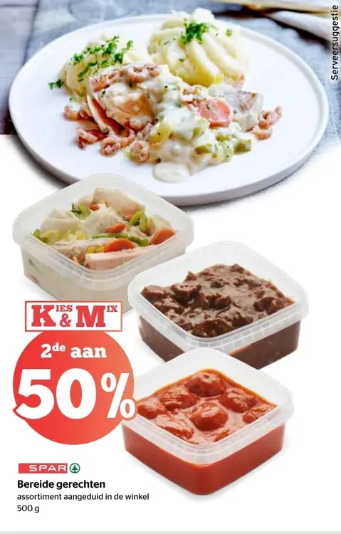 Aanbieding: Bereide gerechten