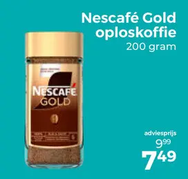 Aanbieding: Nescafé Gold oploskoffie