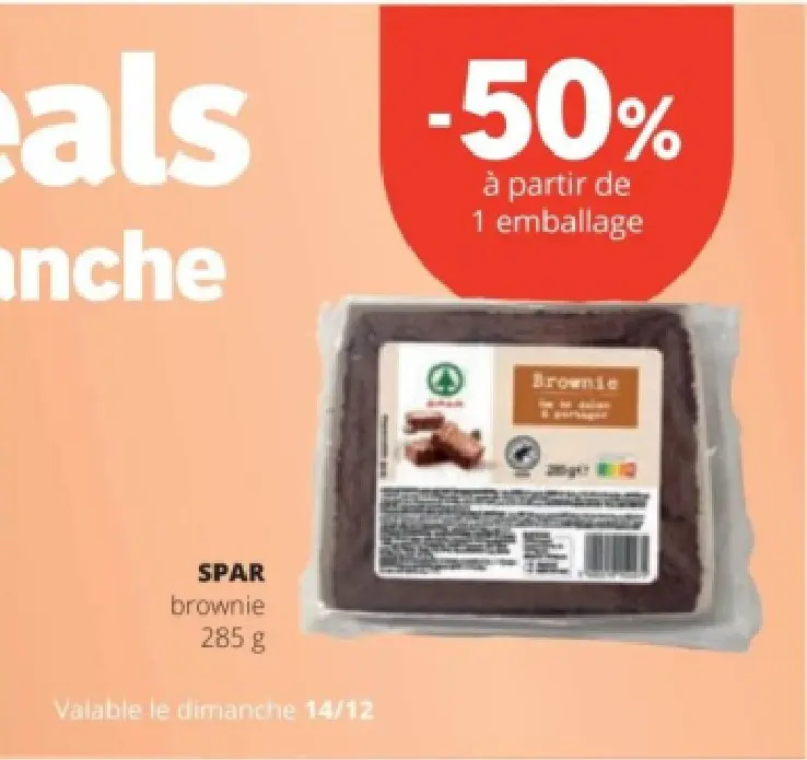 Offre: brownie