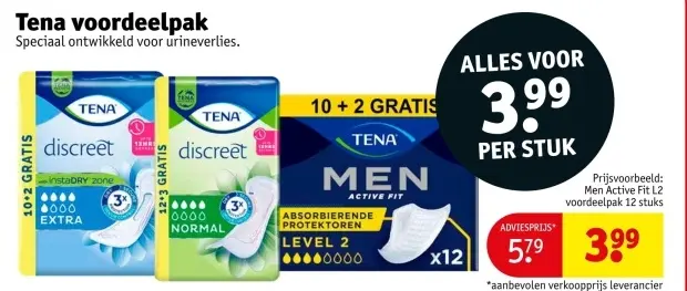 Aanbieding: Tena voordeelpak