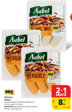 Aanbieding: Worsten Aubel