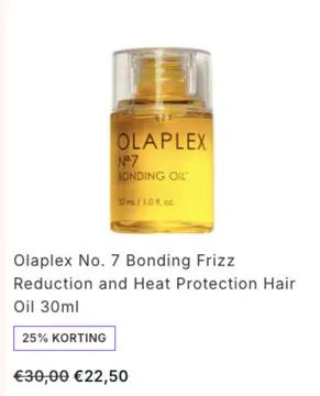 Aanbieding: Olaplex No. 7 Bonding Frizz Reduction and Hea