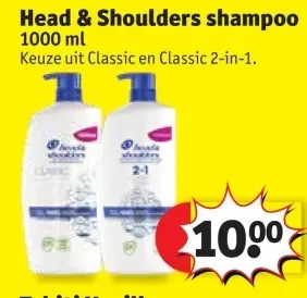 Promotie: Head & Shoulders shampoo