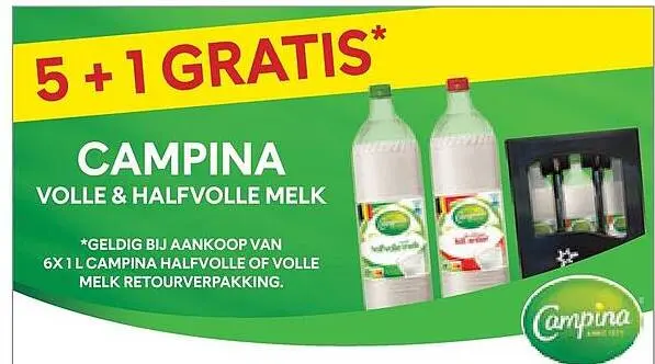 Promotie: Volle & halfvolle melk