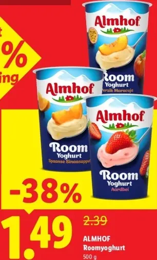 Aanbieding: Roomyoghurt