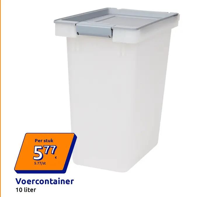 Promotie: Voercontainer