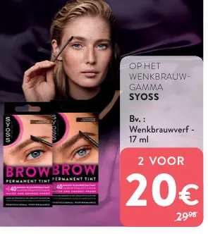 Promotie: Wenkbrauw-gamma
