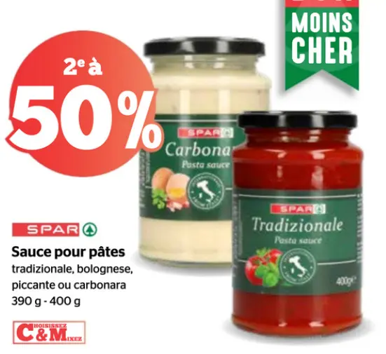 Offre: Sauce pour pâtes