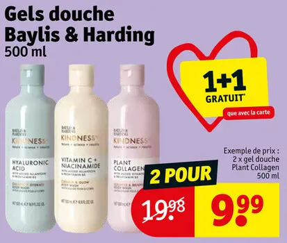 Offre: Gels douche