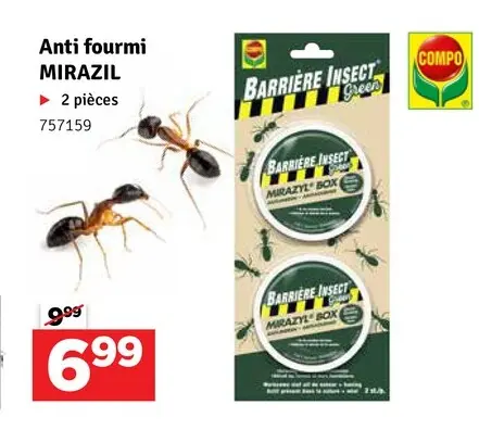 Offre: Anti fourmi MIRAZIL