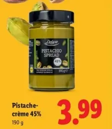 Aanbieding: Pistachecrème 45%