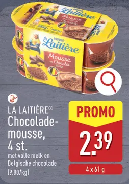 Aanbieding: LA LAITIÈRE® Chocolade-mousse