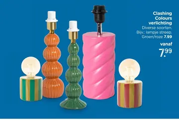 Aanbieding: Clashing Colours verlichting