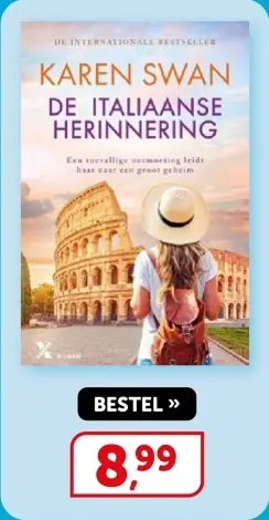 Aanbieding: Boek - De italiaanse herinnering