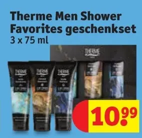 Promotie: Therme Men Shower Favorites geschenkset
