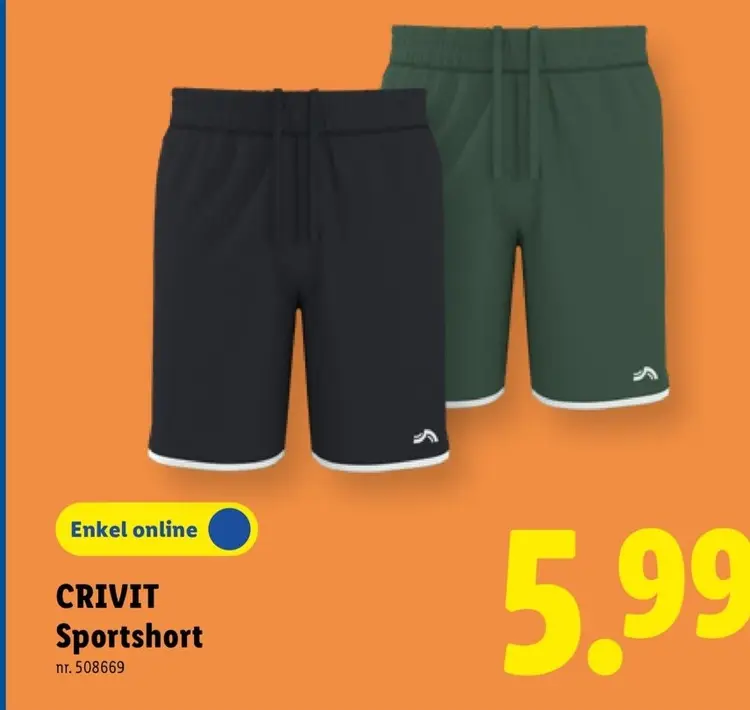 Promotie: Sportshort