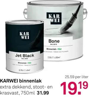 Aanbieding: KARWEI binnenlak