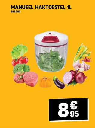 Promotie: Manueel haktoestel