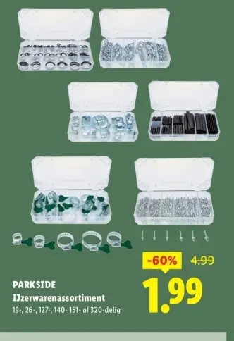 Aanbieding: IJzerwarenassortiment