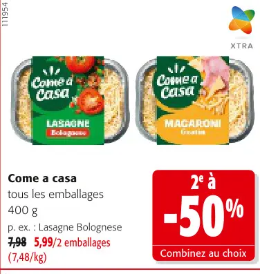 Offre: Lasagne Bolognese