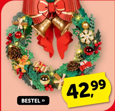 Promotie: Kerstkrans
