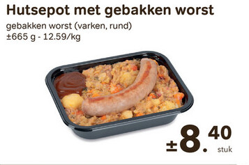 Aanbieding: Hutsepot met gebakken worst