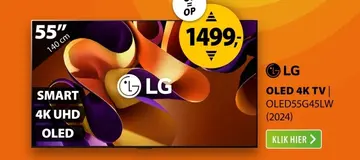 Aanbieding: Oled 4k tv oled55g45lw (2024)