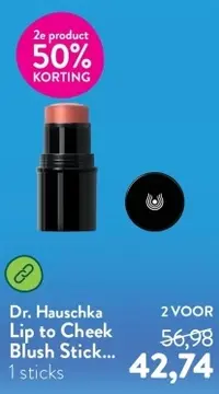 Aanbieding: Dr. Hauschka Lip to Cheek Blush Stick...