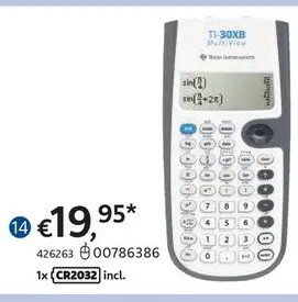 Offre: Texas instruments calculatrice 30