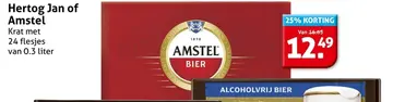 Aanbieding: Hertog Jan of Amstel