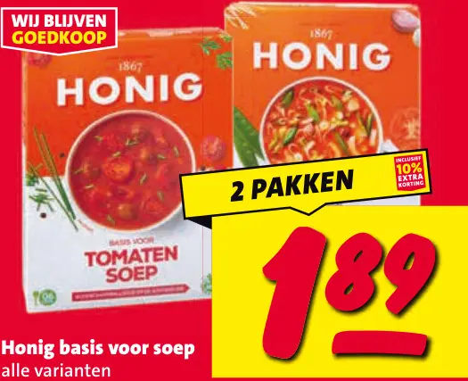Aanbieding: Basis voor soep