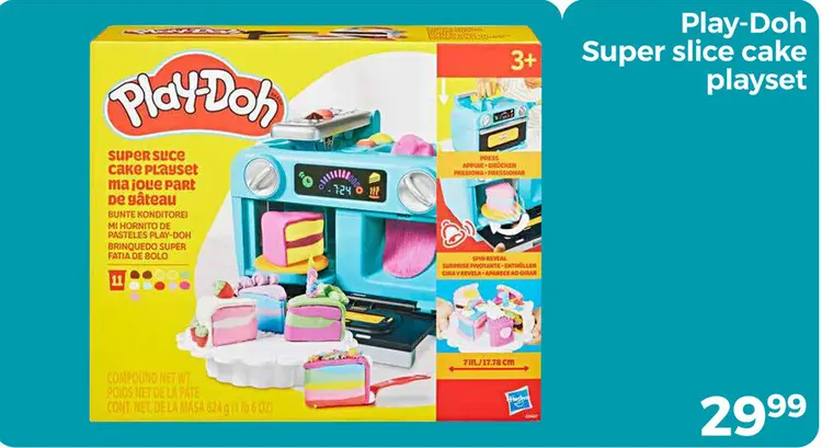 Aanbieding: Play-Doh Super slice cake playset
