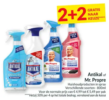 Aanbieding: Antikal of Mr. Propre