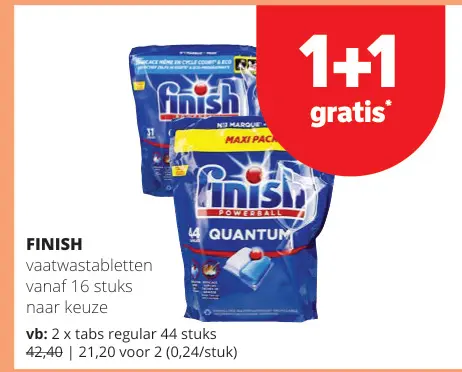 Promotie: Vaatwastabletten