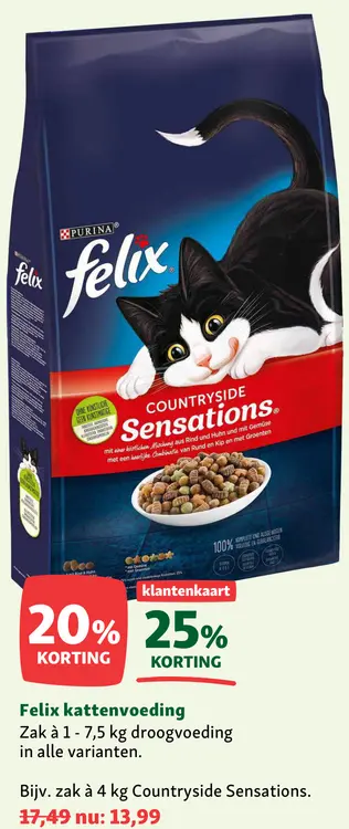 Aanbieding: Felix kattenvoeding