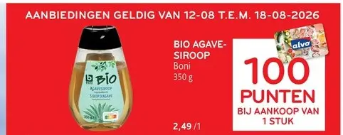 Promotie: Agave-siroop