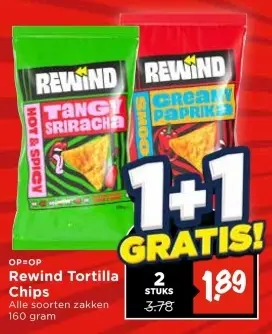 Aanbieding: Rewind Tortilla Chips