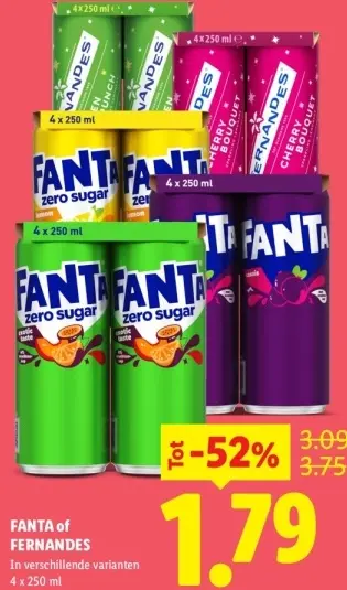 Aanbieding: Fanta of Fernandes