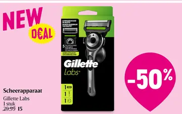 Aanbieding: Scheerapparaat Gillette Labs