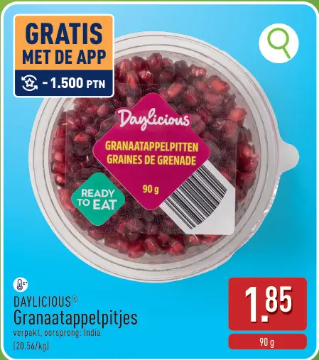 Promotie: DAYLICIOUS Granaatappelpitjes