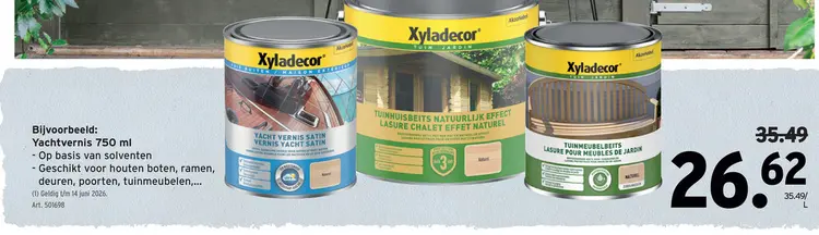 Promotie: Yachtvernis