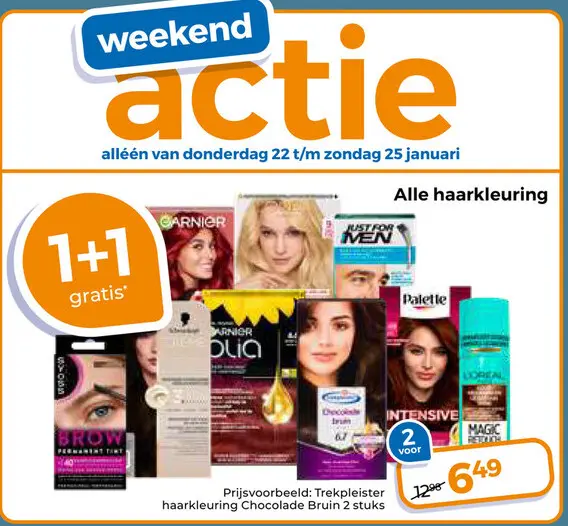 Aanbieding: Alle haarkleuring