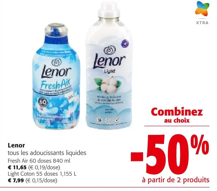 Offre: Lenor Fresh Air / Light Coton