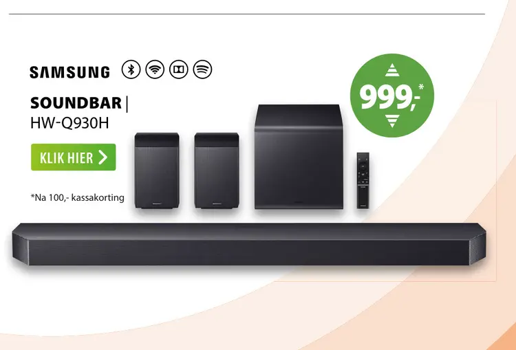 Aanbieding: Soundbar hw-q930h