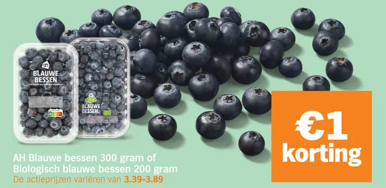 Aanbieding: Blauwe bessen