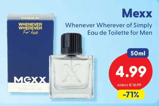 Aanbieding: Whenever Wherever of Simply Eau de Toilette 