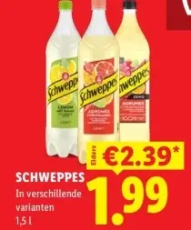 Aanbieding: Schweppes