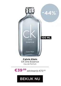 Aanbieding: CK One Essence