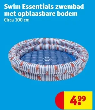 Aanbieding: zwembad met opblaasbare bodem