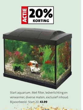 Aanbieding: Start aquarium